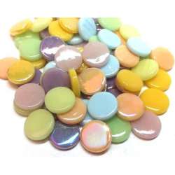 Pastilles multicolores pastel 18 mm -20%