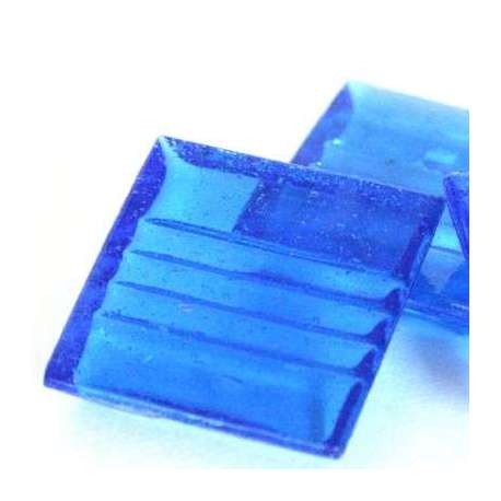 Pâte de verre mosaique transparente bleu clair