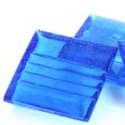 Pâte de verre mosaique transparente bleu clair