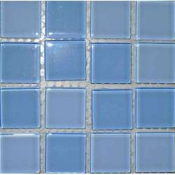 mosaique bleu