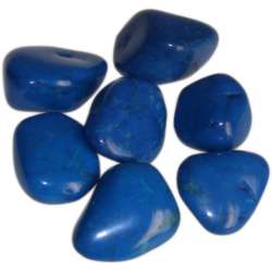 Howlite bleu