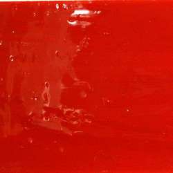 Verre cathédrale rouge cerise sublime. -20%