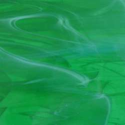 Verre vert lumineux marbré semi-transparent -20%