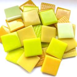 Pâte de verre ottomane (200g) camaïeu jaune