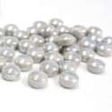Mini pastilles gris pâle perlé
