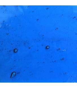 Verre turquoise clair transparent