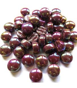 Mini pastilles Bordeaux opalescent