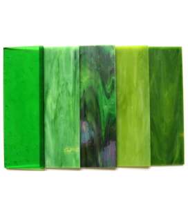 Pack de verre coloré vert -40%