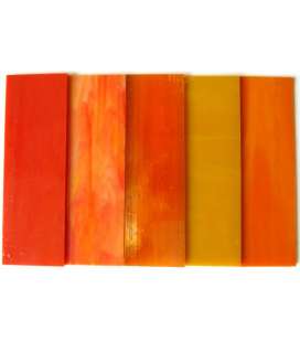 Pack de verre coloré Orange -40%