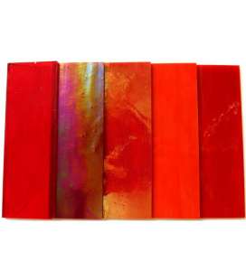 Pack de verre coloré Rouge -40%
