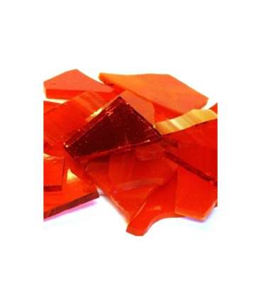 Chutes de verre orange