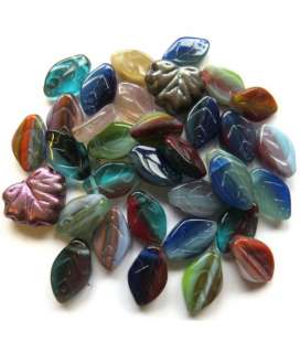 feuilles de verre (mix bleu-vert) -20%