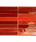 Verre coloré camaïeu rouge