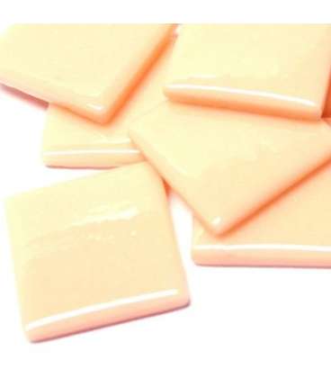 pâte de verre soft blush pêche