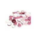 Mix de pastille de verre Rose