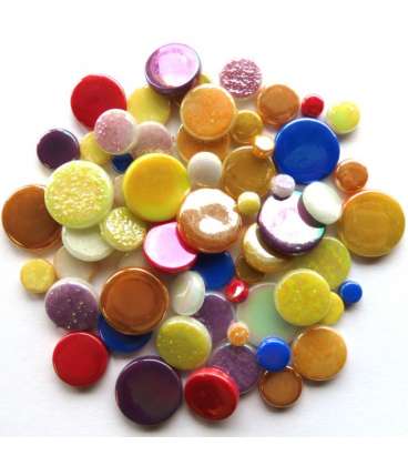 Mix de pastilles de verre Tropical