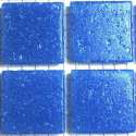 Bleuet pate de verre mosaique