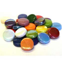 Grandes pastilles multicolores