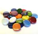 Grandes pastilles multicolores