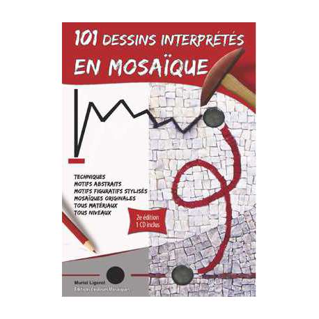 101 dessins interprétés en mosaïque