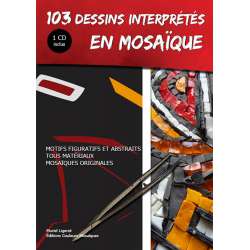 103 dessins interprétés en mosaïque