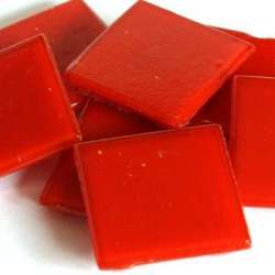 Coquelicot pate de verre mosaique